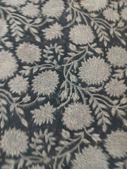 Loomis Block Print Handloom Linen Fabric
